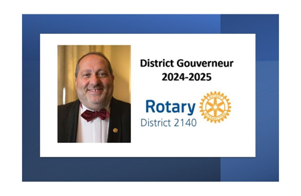 District Gouverneur Tony Janssens bracht onze een bezoek aan onze club